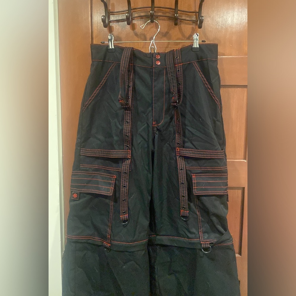 Killstar Womens goth punk industrial style cargo pants